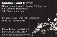 Sunline Paint Horses